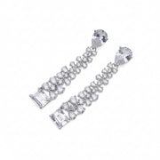 Vivid Crystal Dangle Earrings - Opal Touch