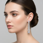 Vivid Crystal Dangle Earrings - Opal Touch