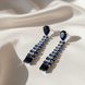 Vivid Crystal Dangle Earrings - Opal Touch