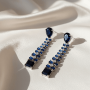 Vivid Crystal Dangle Earrings - Opal Touch