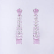 Opal Touch - Vivid Crystal Dangle Earrings - Earrings
