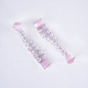Opal Touch - Vivid Crystal Dangle Earrings - Earrings