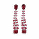Vivid Crystal Dangle Earrings - Opal Touch