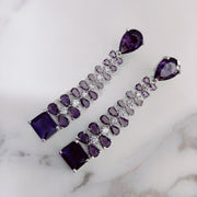 Opal Touch - Vivid Crystal Dangle Earrings - Earrings