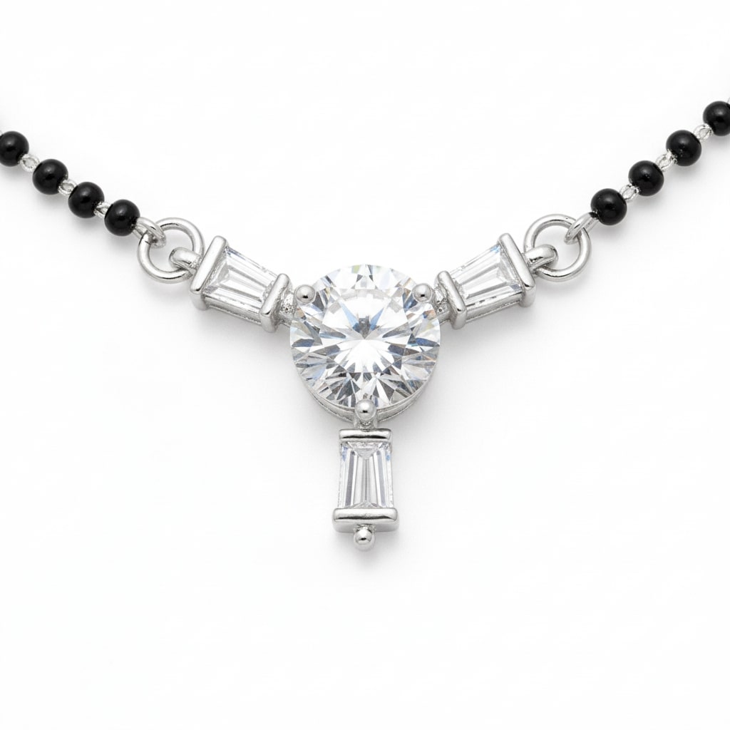 Whispering Elegance Mangalsutra - Opal Touch