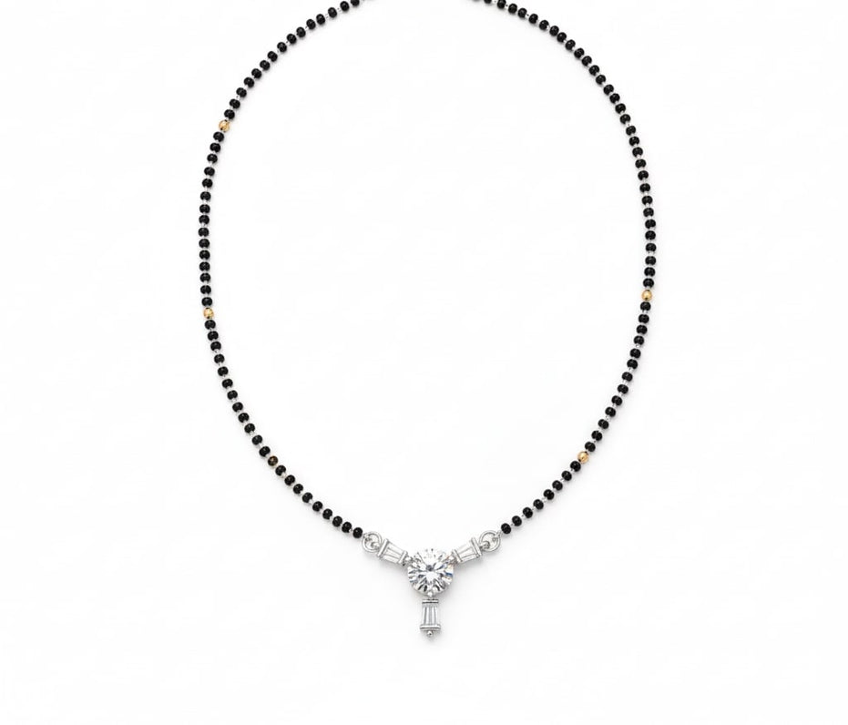 Whispering Elegance Mangalsutra - Opal Touch