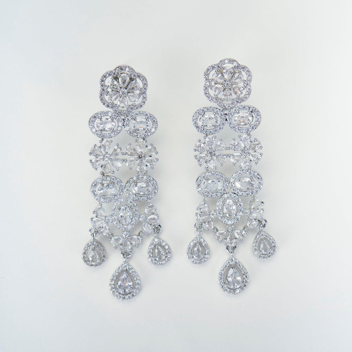 Opal Touch - White Pearl Rhodium Necklace - Necklace