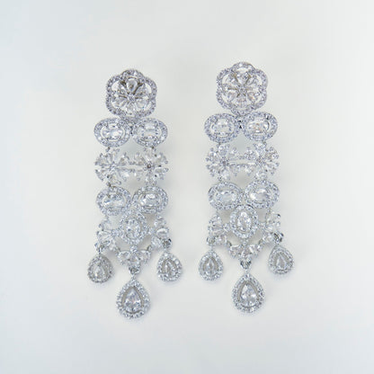 Opal Touch - White Pearl Rhodium Necklace - Necklace