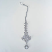 Opal Touch - White Pearl Rhodium Necklace - Necklace