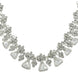 White Radiant Blossom Necklace - Opal Touch