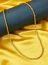 Chain - Zig - Zag Gold Plated Chain - Opal Touch