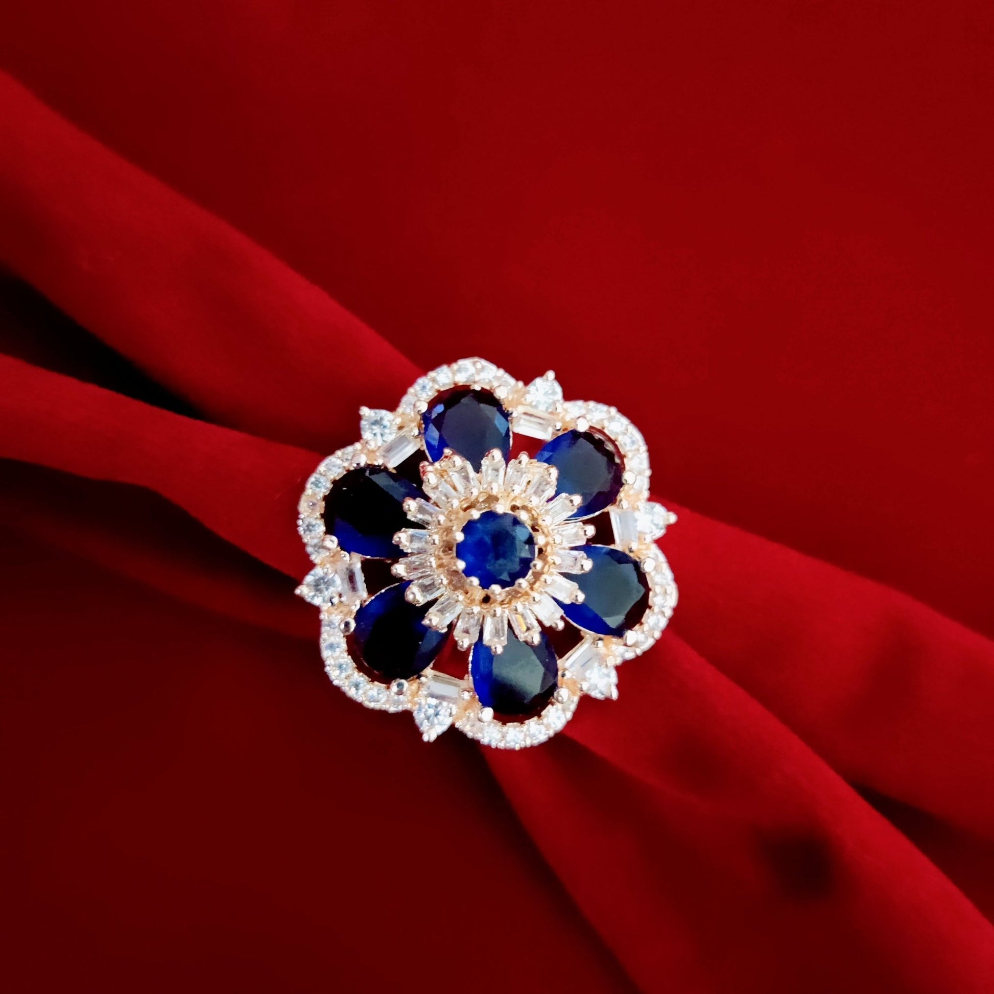 Opal Touch - Elegance Enshrined Rose Gold Ring - Ring